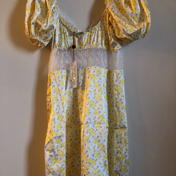 For Love & Lemons- Dandelion Mini Dress (S) - Picture 9 of 14